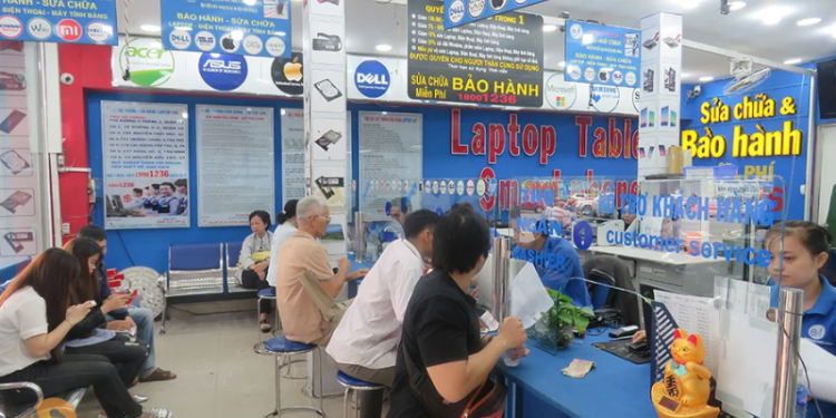 Trung tâm sửa chữa điện thoại Samsung tại TP.HCM