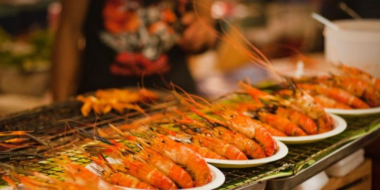 Bangkok Barbecue Close Up 1031780
