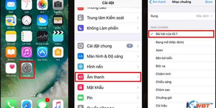 cách cài nhạc chuông cho iphone bằng itunes