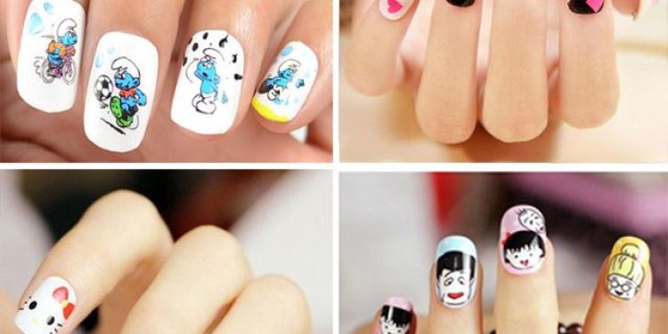 những mẫu vẽ móng tay đẹp