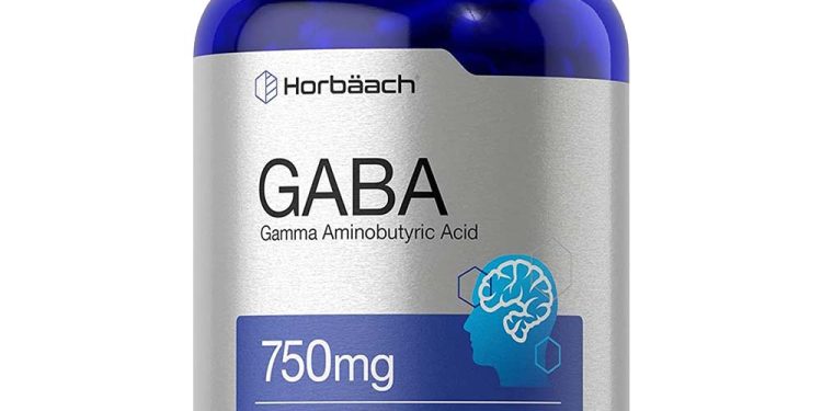 Viên uống giảm căng thẳng thần kinh Horbaach GABA 750mg 100 viên.